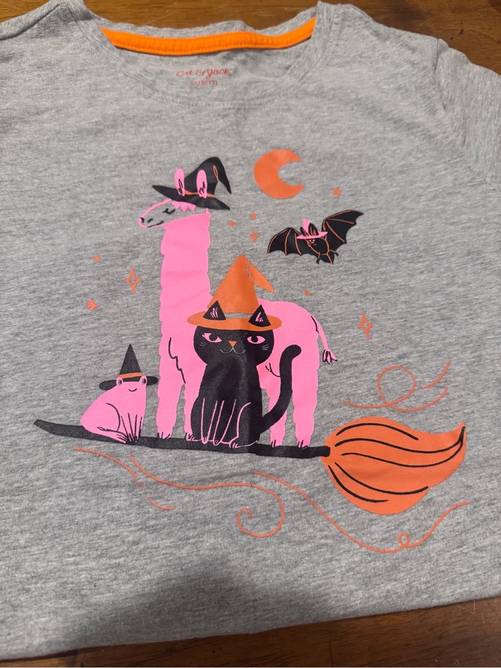 Cat & Jack Kids' Halloween Graphic Short Sleeve Tee, Bundle of Tee Shirts - Picture 6 of 9